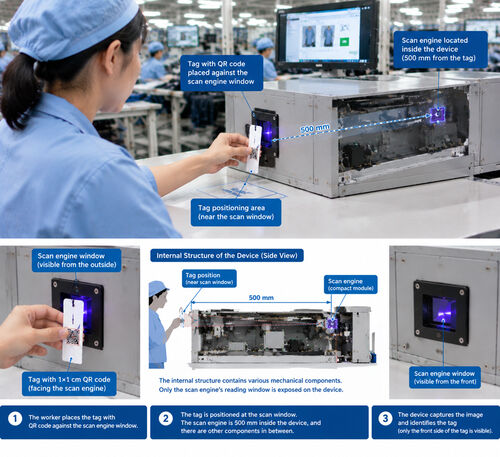 Solving the 50cm QR Code Scanning Challenge in Garment Factories – A Digital Breakthrough