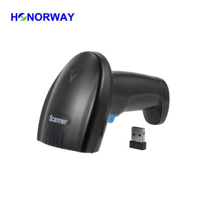 1D 2D Wireless Handheld Bluetooth Barcode Scanner Adjustable Speed For QR Payment
