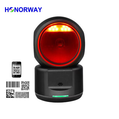 Good price High Performance Omnidirectional Hands Free Auto Sensing 2D Desktop Barcode Scanner with USB Interface for Supermarket online