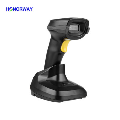 Good price 2.4GHz Wireless Global Shutter 2D Hand Barcode Scanner With 2200mAH Battery OEM online