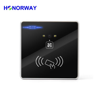 ราคาดี 86x86mm IP65 เครื่องสแกนบาร์โค้ดกันน้ํา ความถี่คู่ 13.56MHz 125KHz สําหรับควบคุมการเข้าถึง ออนไลน์
