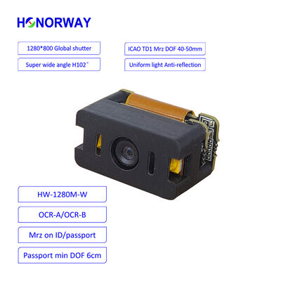 Giá tốt. Động cơ quét mã vạch OCR MRZ ICAO9303 Megapixel Global Shutter với FOV siêu rộng 102°/74° để giải mã mã vạch hộ chiếu ở khoảng cách gần online